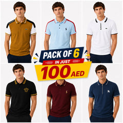 Sale! Pack of 6 Branded Polo T-Shirts!! 003