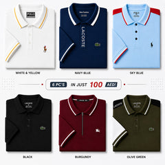 Sale! Pack of 6 Branded Polo T-Shirts!! 005