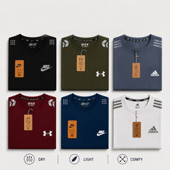 8 Branded Items! 6 Drifit T-Shirts + 2 Adidas Trousers!!!